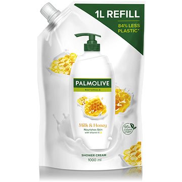 PALMOLIVE Naturals Milk & Honey Sprchový gel náhradní náplň 1000 ml 
PALMOLIVE Naturals Milk & Honey Sprchový gel náhradní náplň 1000 ml