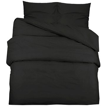 Shumee Sada ložního prádla 1+2 černá 200 × 220 cm mikrovlákno, bez potisku, polštáře 80 × 80 cm
Shumee Sada ložního prádla 1+2 černá 200 × 220 cm mikrovlákno, bez potisku, polštáře 80 × 80 cm