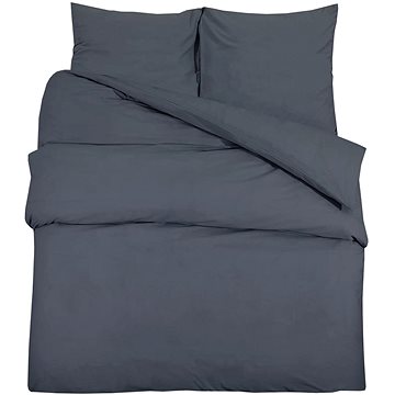 Shumee Sada ložního prádla 1+1 antracitová 140 × 200 cm bavlna, bez potisku, polštář 50 × 75 cm
Shumee Sada ložního prádla 1+1 antracitová 140 × 200 cm bavlna, bez potisku, polštář 50 × 75 cm