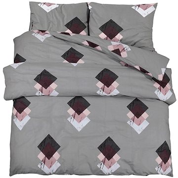 Shumee Sada ložního prádla 1+2 šedá 200 × 200 cm bavlna, obrazce, polštáře 50 × 75 cm
Shumee Sada ložního prádla 1+2 šedá 200 × 200 cm bavlna, obrazce, polštáře 50 × 75 cm
