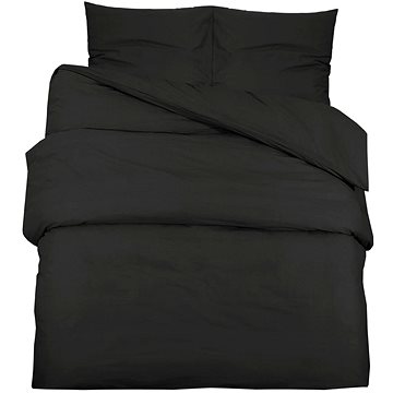 Shumee Sada ložního prádla 1+1 černá 140 × 200 cm mikrovlákno, bez potisku, polštář 50 × 75 cm
Shumee Sada ložního prádla 1+1 černá 140 × 200 cm mikrovlákno, bez potisku, polštář 50 × 75 cm