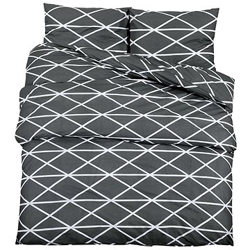 Shumee Sada ložního prádla 1+2 tmavě šedá 260 × 220 cm bavlna, vzory, polštáře 50 × 75 cm
Shumee Sada ložního prádla 1+2 tmavě šedá 260 × 220 cm bavlna, vzory, polštáře 50 × 75 cm
