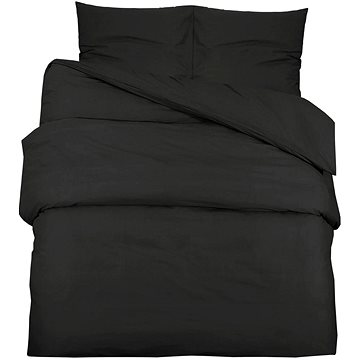 Shumee Sada ložního prádla 1+2 černá 200 × 200 cm bavlna, bez potisku, polštáře 65 × 65 cm
Shumee Sada ložního prádla 1+2 černá 200 × 200 cm bavlna, bez potisku, polštáře 65 × 65 cm