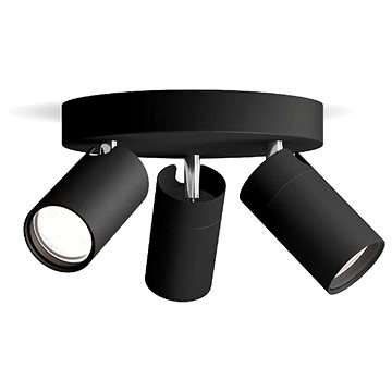 Signify Commercial Idris bodové koupelnové svítidlo 3 × GU10, 5 W, bez zdroje, 20 cm, kulaté, IP44,
Signify Commercial Idris bodové koupelnové svítidlo 3 × GU10, 5 W, bez zdroje, 20 cm, kulaté, IP44,