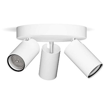 Signify Commercial Idris bodové koupelnové svítidlo 3 × GU10, 5 W, bez zdroje, 20cm, kulaté, IP44, b
Signify Commercial Idris bodové koupelnové svítidlo 3 × GU10, 5 W, bez zdroje, 20cm, kulaté, IP44, b