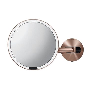 Simplehuman Sensor s LED osvětlením, na zeď,5x zvětšení, dobíjecí, Rose Gold nerez ocel
Simplehuman Sensor s LED osvětlením, na zeď,5x zvětšení, dobíjecí, Rose Gold nerez ocel