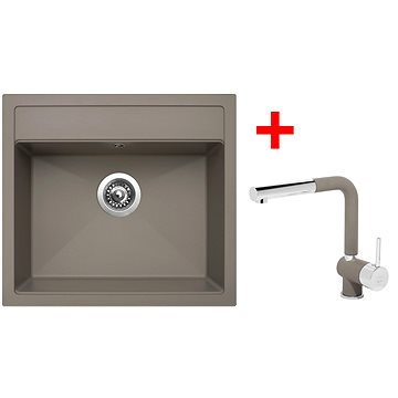 Sinks Solo 560 Truffle + Mix 3 P GR
Sinks Solo 560 Truffle + Mix 3 P GR