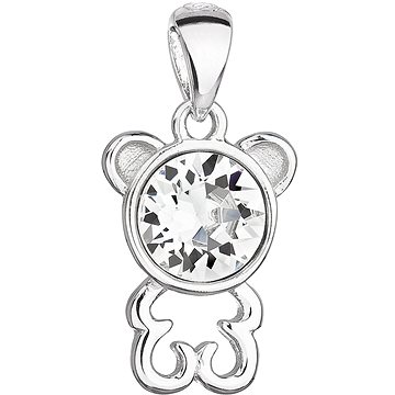 EVOLUTION GROUP 34229.1 medvídek, dekorovaný krystaly Swarovski® (Ag925/1000, 1 g, bílý)
EVOLUTION GROUP 34229.1 medvídek, dekorovaný krystaly Swarovski® (Ag925/1000, 1 g, bílý)
