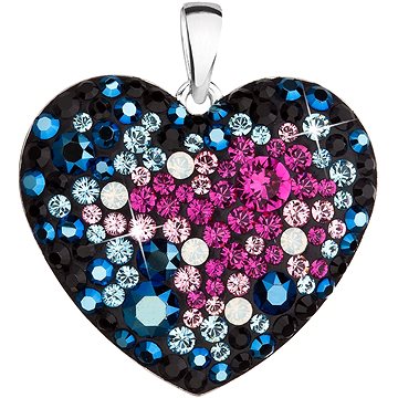 EVOLUTION GROUP 34243.4 srdce galaxy dekorované krystaly Swarovski® (Ag925/1000, 2 g, mix barev)
EVOLUTION GROUP 34243.4 srdce galaxy dekorované krystaly Swarovski® (Ag925/1000, 2 g, mix barev)