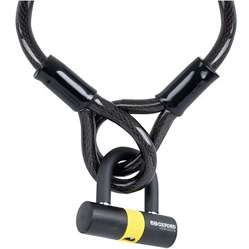 OXFORD zámek LOOP LOCK15 s U profil zámkem SHACKLE MINI (délka lanka 2 m, průměr lanka 15 mm)
OXFORD zámek LOOP LOCK15 s U profil zámkem SHACKLE MINI (délka lanka 2 m, průměr lanka 15 mm)