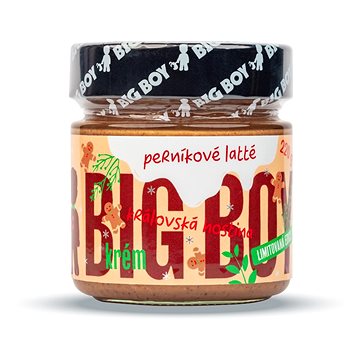 BIG BOY Perníkové latté - Lískovo mandlový krém s příchutí latté a voňavého perníčku 220 g
BIG BOY Perníkové latté - Lískovo mandlový krém s příchutí latté a voňavého perníčku 220 g