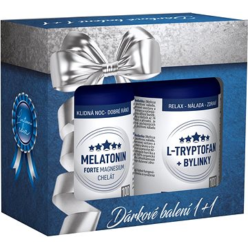 Clinical Melatonin Forte Magnesium chelát 100 tablet + L-Tryptofan a bylinky 100 tobolek
Clinical Melatonin Forte Magnesium chelát 100 tablet + L-Tryptofan a bylinky 100 tobolek
