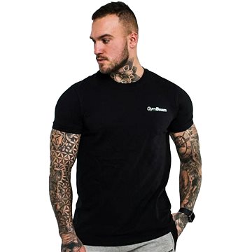 GymBeam pánské tričko Basic Black S 
GymBeam pánské tričko Basic Black S
