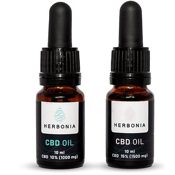 Herbonia Výhodný balíček pro pár, Varianta: 10% CBD Konopný olej 10 ml + 15% CBD Konopný olej 10 ml
Herbonia Výhodný balíček pro pár, Varianta: 10% CBD Konopný olej 10 ml + 15% CBD Konopný olej 10 ml