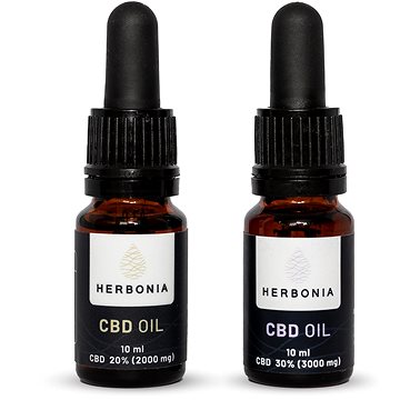 Herbonia Výhodný balíček pro pár, Varianta: 20% CBD Konopný olej 10 ml + 30% CBD Konopný olej 10 ml
Herbonia Výhodný balíček pro pár, Varianta: 20% CBD Konopný olej 10 ml + 30% CBD Konopný olej 10 ml