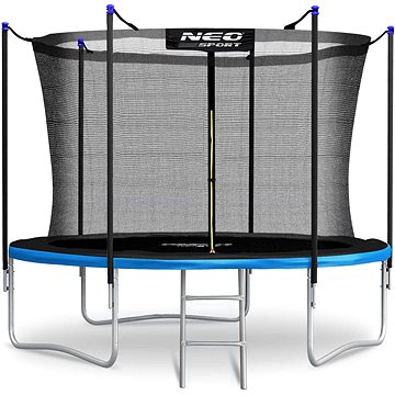Neo-Sport Zahradní trampolína 10 stop / 312 cm s vnitřní sítí a žebříkem, černo - modrá
Neo-Sport Zahradní trampolína 10 stop / 312 cm s vnitřní sítí a žebříkem, černo - modrá