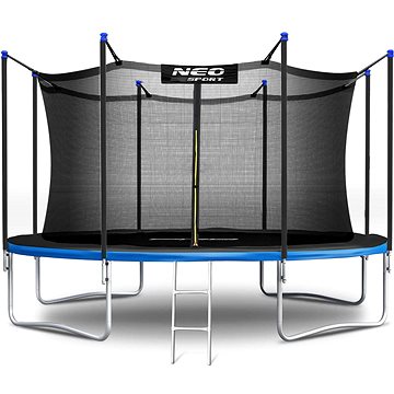 Neo-Sport Zahradní trampolína 12 stop / 374 cm s vnitřní sítí a žebříkem, černo - modrá
Neo-Sport Zahradní trampolína 12 stop / 374 cm s vnitřní sítí a žebříkem, černo - modrá