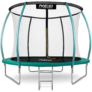 Neo-Sport Profilovaná zahradní trampolína 8 stop / 252 cm s vnitřní sítí, tyrkysová
Neo-Sport Profilovaná zahradní trampolína 8 stop / 252 cm s vnitřní sítí, tyrkysová