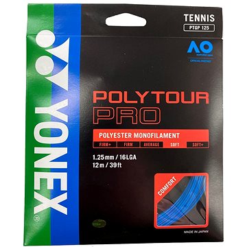 Yonex Poly Tour Pro 125, 1,25mm, 12m, modrý 
Yonex Poly Tour Pro 125, 1,25mm, 12m, modrý