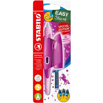 STABILO EASYbirdy 3D DreamWorld Special Edition pro leváky, s hrotem pro začátečníky, růžové
STABILO EASYbirdy 3D DreamWorld Special Edition pro leváky, s hrotem pro začátečníky, růžové