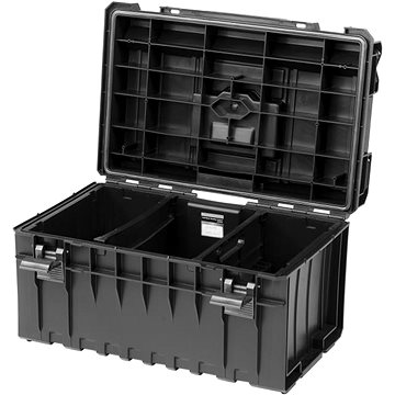 STROXX Kufr na nářadí 350, 585 × 385 × 320 mm, 38 litrů, max. 50 kg, 2 nastavitelné přepážky
STROXX Kufr na nářadí 350, 585 × 385 × 320 mm, 38 litrů, max. 50 kg, 2 nastavitelné přepážky