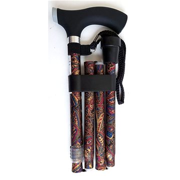 Sundo Skládací podpůrná hůl se silikonovou rukojetí, výška 85 - 95 cm, orientální zlatá
Sundo Skládací podpůrná hůl se silikonovou rukojetí, výška 85 - 95 cm, orientální zlatá