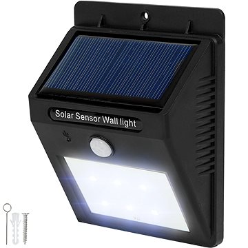 Tectake Venkovní nástěnné svítidlo LED integrovaný solární panel a detektor pohybu, černá
Tectake Venkovní nástěnné svítidlo LED integrovaný solární panel a detektor pohybu, černá