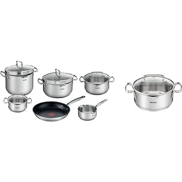 Tefal Sada nádobí 10ks Duetto+ G732SA55 + Tefal Kastrol s poklicí 18cm Duetto+ G7194355
Tefal Sada nádobí 10ks Duetto+ G732SA55 + Tefal Kastrol s poklicí 18cm Duetto+ G7194355