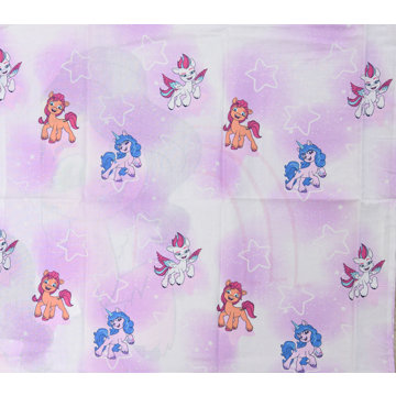 TEXTILOMANIE Dětské bavlněné povlečení MY LITTLE PONY STARS bílé 60 × 70 cm / 140 × 200 cm
TEXTILOMANIE Dětské bavlněné povlečení MY LITTLE PONY STARS bílé 60 × 70 cm / 140 × 200 cm