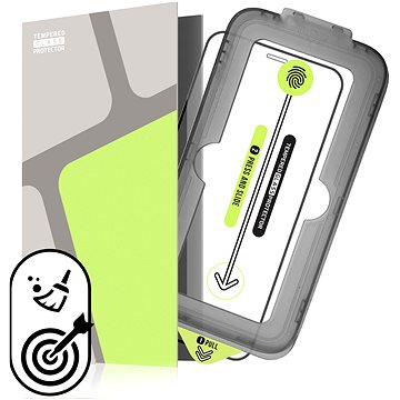 Tempered Glass Protector pro iPhone 12 / 12 Pro - Case Friendly + samoinstalační rámeček
Tempered Glass Protector pro iPhone 12 / 12 Pro - Case Friendly + samoinstalační rámeček