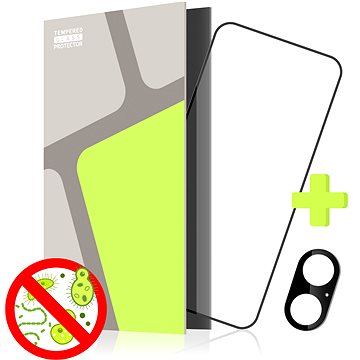 Tempered Glass Protector pro iPhone 16 Plus ANTIBACTERIAL + sklo na kameru (Case Friendly)
Tempered Glass Protector pro iPhone 16 Plus ANTIBACTERIAL + sklo na kameru (Case Friendly)