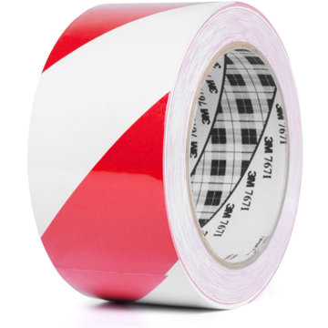3M označovací PVC lepicí páska pro bezpečnostní značení 766i, 50 mm × 33 m, červeno-bílá
3M označovací PVC lepicí páska pro bezpečnostní značení 766i, 50 mm × 33 m, červeno-bílá