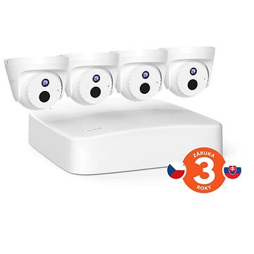 Tenda K4P-4CR Video PoE Security Kit 4MP, 4-kanálový 4MP PoE NVR + 4 ks 4MP PoE venkovních kamer s I
Tenda K4P-4CR Video PoE Security Kit 4MP, 4-kanálový 4MP PoE NVR + 4 ks 4MP PoE venkovních kamer s I