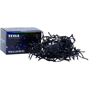 Tesla - dekorativní řetěz, barevný RGYB, 160LED, 8m + 5m kabel, 230V, ovladač s 8 funkcemi, IP44
Tesla - dekorativní řetěz, barevný RGYB, 160LED, 8m + 5m kabel, 230V, ovladač s 8 funkcemi, IP44