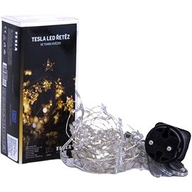 Tesla - dekorativní nano řetěz Hvězda 1,5cm, 50LED, 2700K, 5m + 3m kabel, 230V, časovač, IP44
Tesla - dekorativní nano řetěz Hvězda 1,5cm, 50LED, 2700K, 5m + 3m kabel, 230V, časovač, IP44