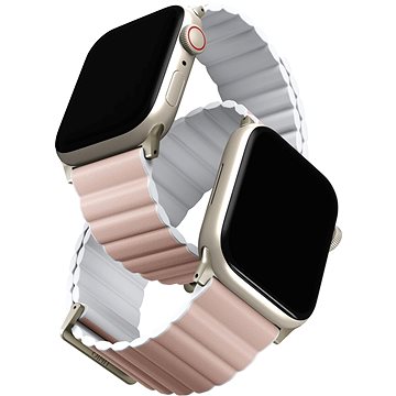 Uniq Revix Premium Edition Reversible Magnetic řemínek pro Apple Watch 49/45/44/42mm růžový/bílý
Uniq Revix Premium Edition Reversible Magnetic řemínek pro Apple Watch 49/45/44/42mm růžový/bílý