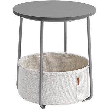 VASAGLE Odkládací stolek kulatý, šedý/béžový, ocel/lamino, moderní design 45 × 45 × 50 cm
VASAGLE Odkládací stolek kulatý, šedý/béžový, ocel/lamino, moderní design 45 × 45 × 50 cm