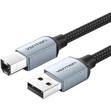 Vention Cotton Braided USB 2.0 A Male to B Male Printer Cable 5M Gray Aluminum Alloy Type
Vention Cotton Braided USB 2.0 A Male to B Male Printer Cable 5M Gray Aluminum Alloy Type