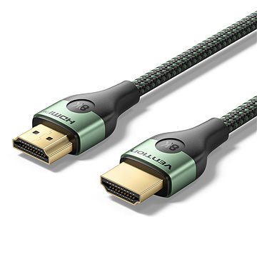Vention Cotton Braided Ultra Thin HDMI-A Male to Male HD Cable 8K 2M Green Aluminum Alloy Type
Vention Cotton Braided Ultra Thin HDMI-A Male to Male HD Cable 8K 2M Green Aluminum Alloy Type