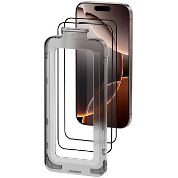 Vention HD Tempered Glass Screen Protector for iPhone 16 6.1" with Dust-Free Installation Tool 2 Pac
Vention HD Tempered Glass Screen Protector for iPhone 16 6.1" with Dust-Free Installation Tool 2 Pac