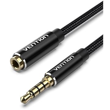 Vention Cotton Braided TRRS 3.5mm Male to 3.5mm Female Audio Extension Cable 10M Black Vention Alumi
Vention Cotton Braided TRRS 3.5mm Male to 3.5mm Female Audio Extension Cable 10M Black Vention Alumi