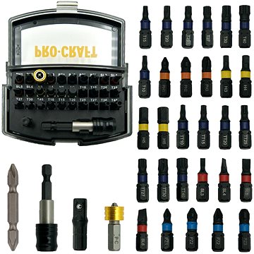Procraft Sada bitů BS-32, S2, 32 ks 
Procraft Sada bitů BS-32, S2, 32 ks