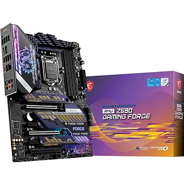 Obrázok MSI MB Sc LGA1200 MPG Z590 GAMING FORCE, Intel Z590, 4xDDR4, 1xDP, 1xHDMI, MPG Z590 GAMING FORCE