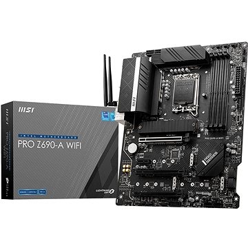 Obrázok MSI MB Sc LGA1700 PRO Z690-A WIFI, Intel Z690, 4xDDR5, 1xDP, 1xHDMI, WI-FI, PRO Z690-A WIFI