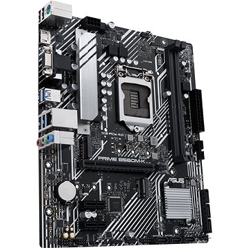 Obrázok ASUS MB Sc LGA1200 PRIME B560M-K, Intel B560, 2xDDR4, 1xHDMI, 1xVGA, mATX, 90MB16S0-M0EAY0