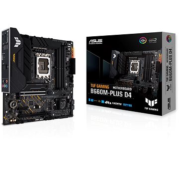 Obrázok ASUS TUF GAMING B660M-PLUS D4 (90MB1940-M0EAY0)