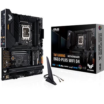 Obrázok ASUS TUF GAMING B660-PLUS WIFI D4 (90MB1920-M0EAY0)