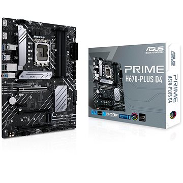 Obrázok ASUS PRIME H670-PLUS D4 (90MB18W0-M0EAY0)