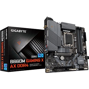 Obrázok GIGABYTE B660M GAMING X AX DDR4 (B660M G X AX DDR4)