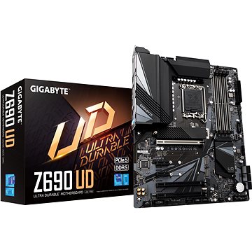 Obrázok GIGABYTE MB Sc LGA1700 Z690 UD, Intel Z690, 4xDDR5, 1xDP, 1xHDMI, Z690 UD